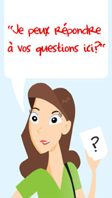 "Je peux repondre a vos questions ici?"